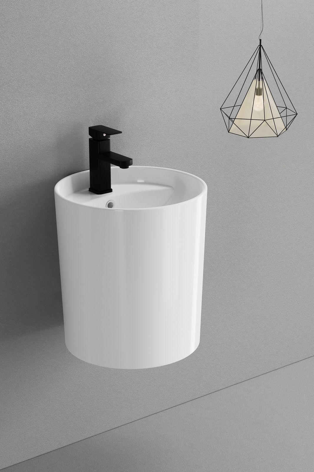wall hang basin firmer